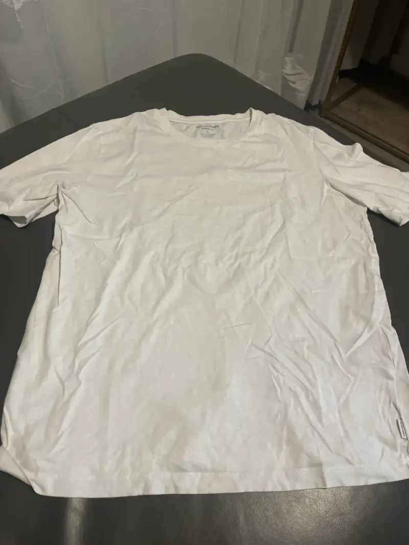 Polera blanca básica - 1