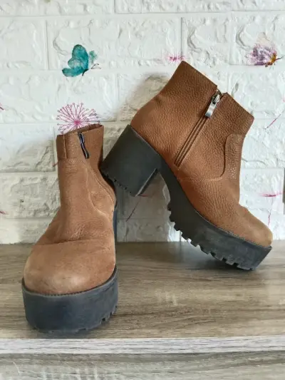 Botines de cuero Americanino - miniatura 1