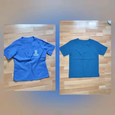 Uniforme médico azul - miniatura 3