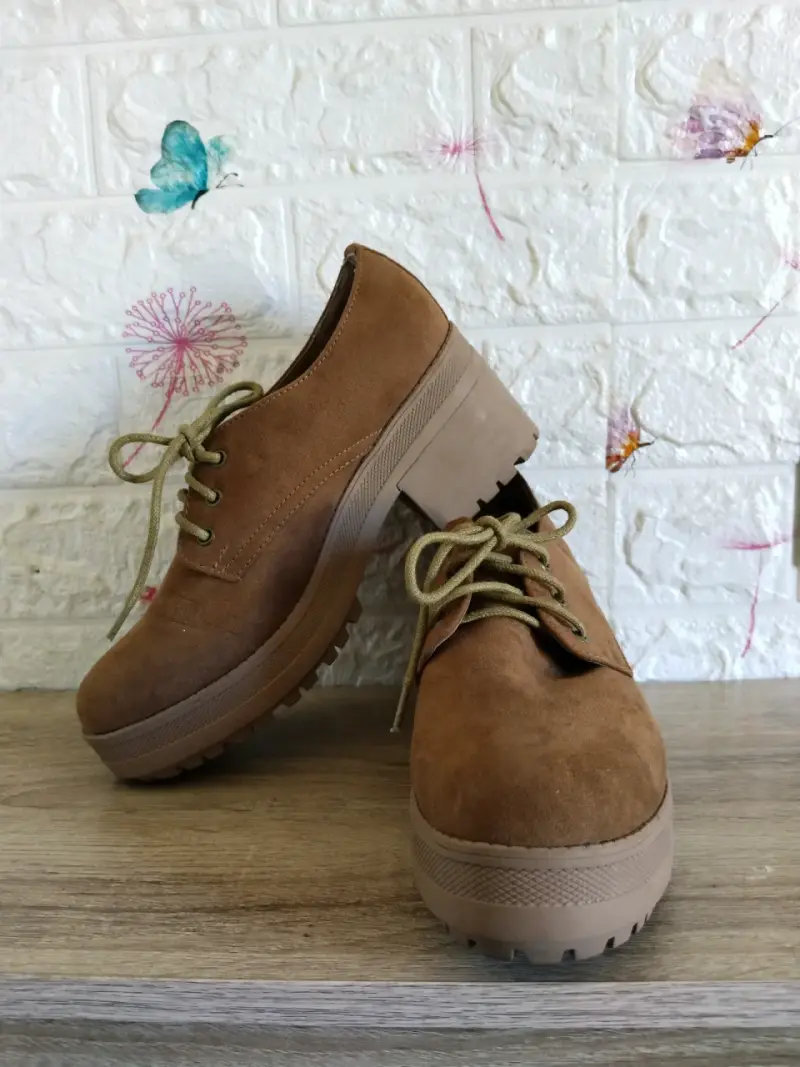 Zapato mujer café Index - 3