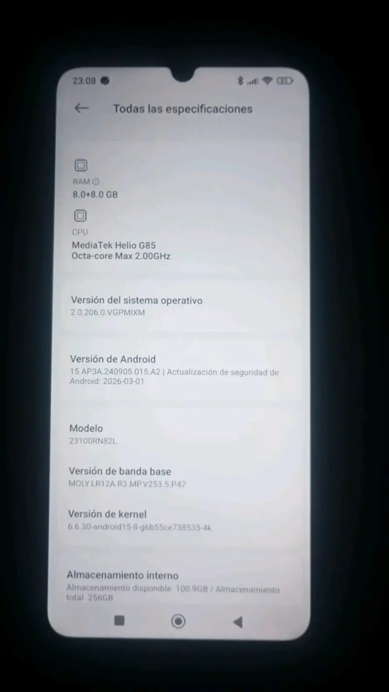 Teléfono inteligente negro remid13c - 4