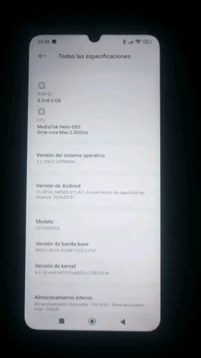 Teléfono inteligente negro remid13c - miniatura 4