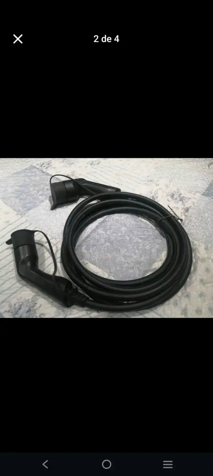 Cable de carga tipo 2 para auto eléctrico - 2