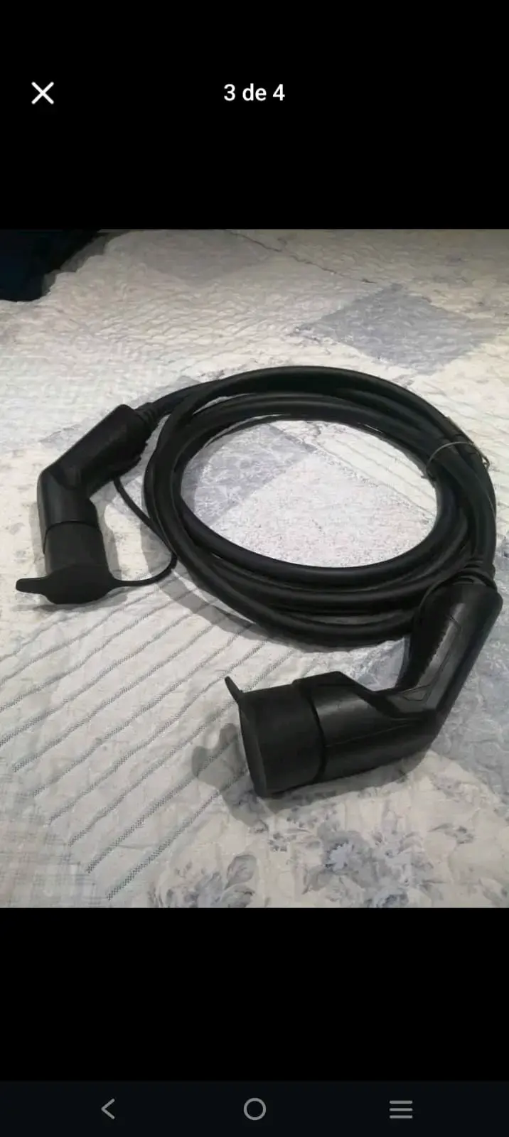 Cable de carga tipo 2 para auto eléctrico - 3