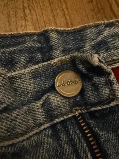 Mom Jeans L.L. Bean vintage (Forrados en franela) - miniatura 3