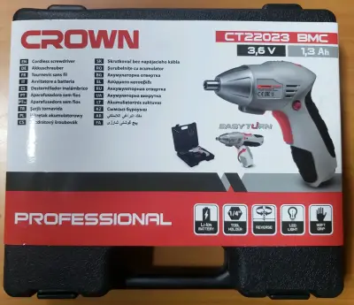 Destornillador inalámbrico Crown 3.6V - miniatura 1