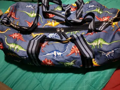 Bolso de lona con dinosaurios - miniatura 1