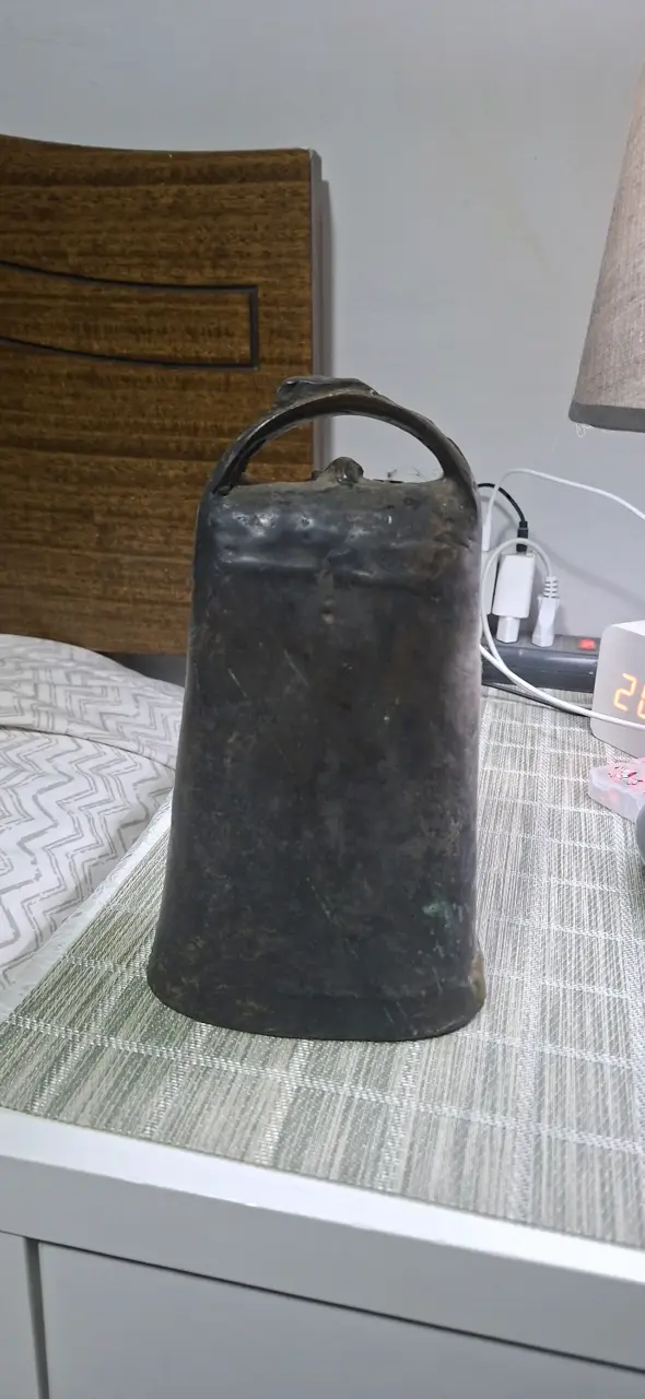Campana antigua de metal - 1