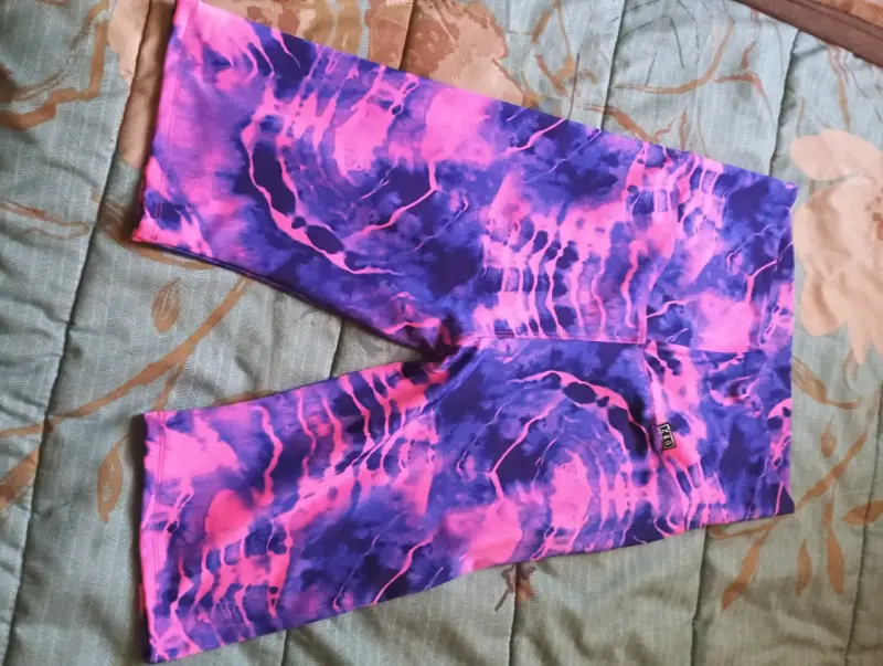 Calzas cortas deportivas tie-dye - 1