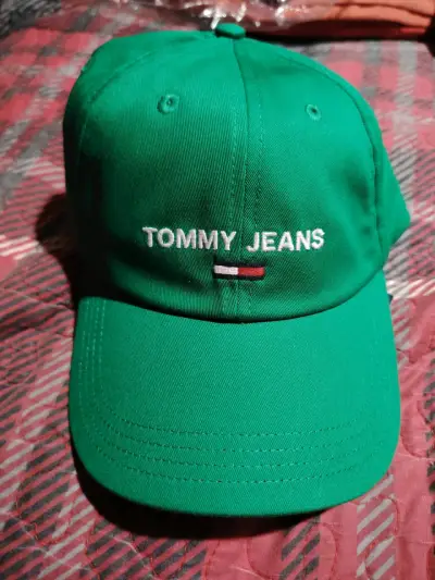 Gorra verde Tommy Jeans - miniatura 1