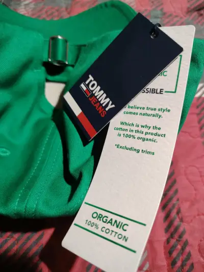 Gorra verde Tommy Jeans - miniatura 2
