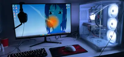 PC Gamer con gabinete iluminado - miniatura 5