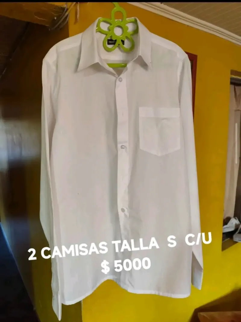 Camisa blanca talla S