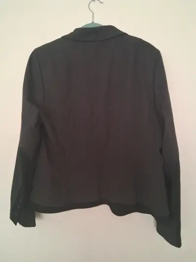Blazer gris formal para mujer - miniatura 2