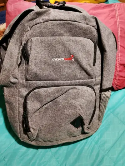 Mochila gris Children's Health - miniatura 1