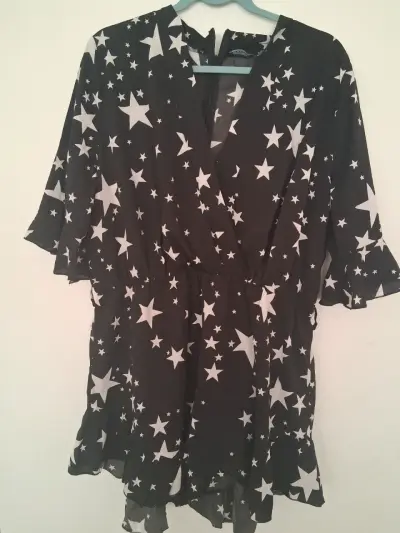 Enterito  corto estampado estrellas - miniatura 1