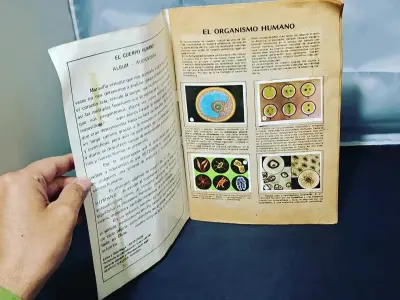 Álbum El Cuerpo Humano completo - miniatura 2