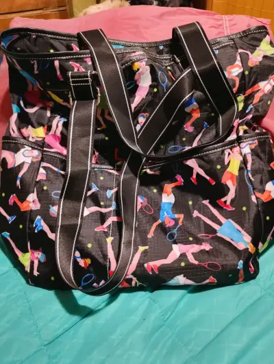 Bolso estampado deportivo - miniatura 1
