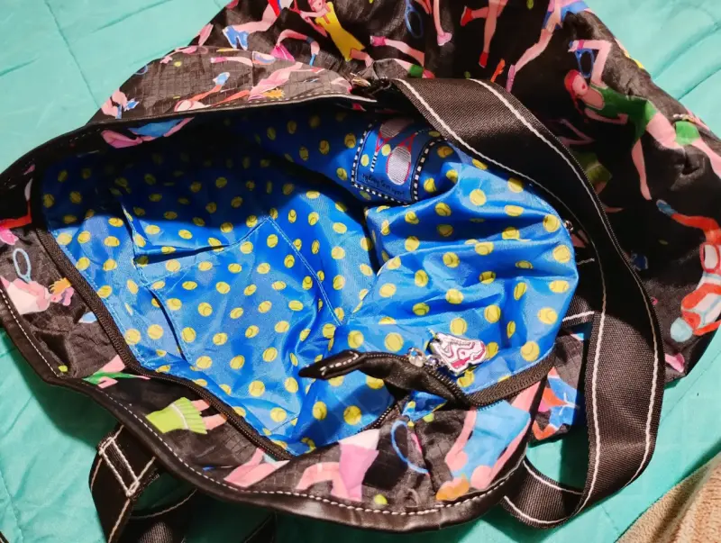 Bolso estampado deportivo - 3