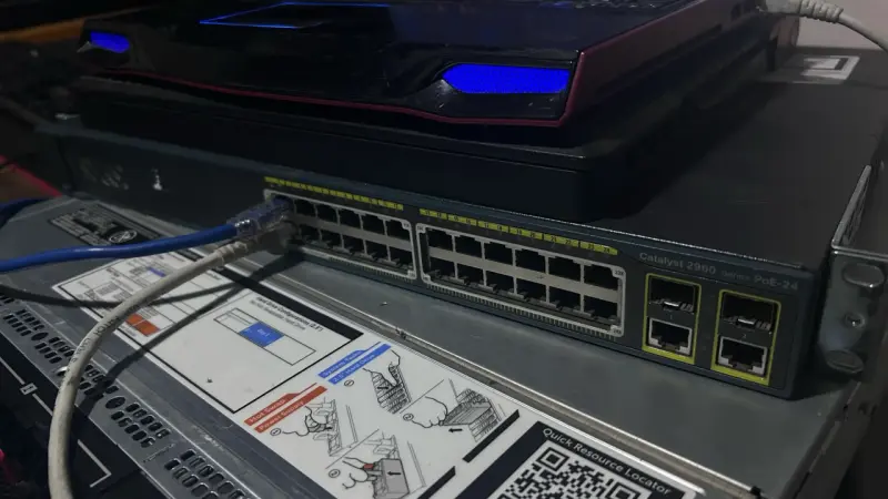 RAMATE Switch Cisco Catalyst 2960-24PoE - 2