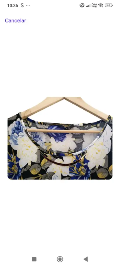 Polera floral multicolor - miniatura 2