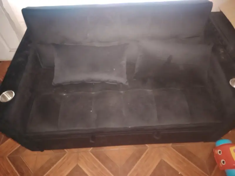 Sofá cama negro - 2