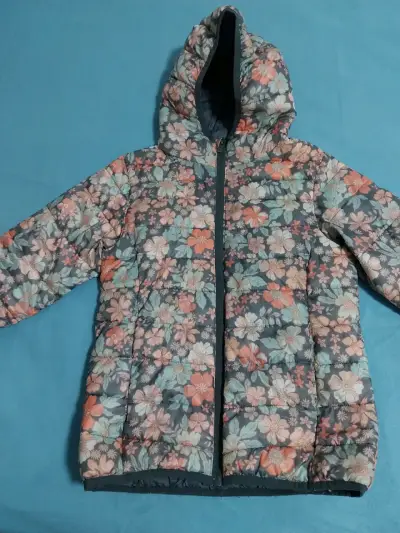 Parka floral con capucha ,colloky talla 10 - miniatura 1