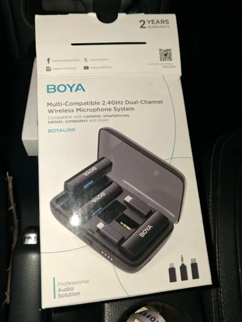 Micrófonos inalámbricos Boya - 3