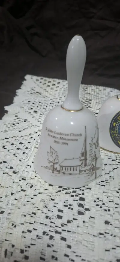 Campanas decorativas de porcelana - miniatura 2