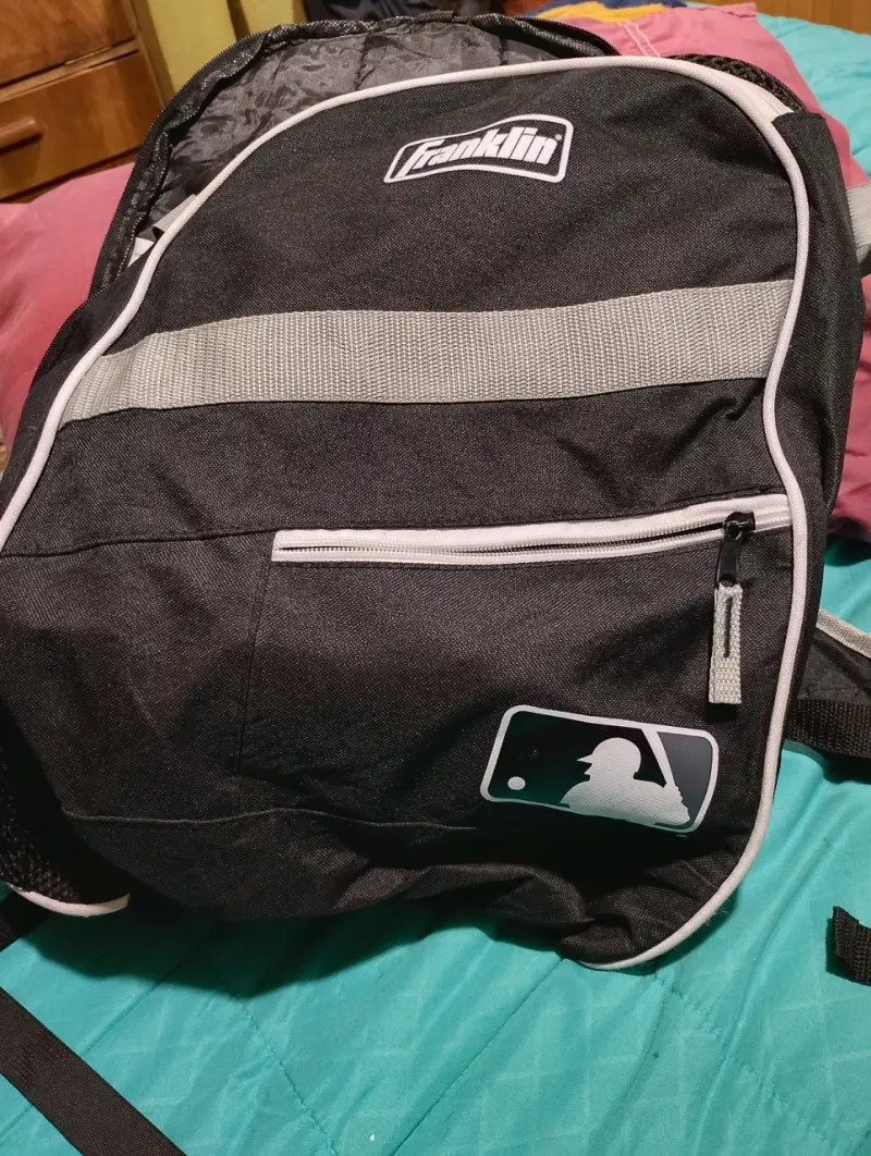 Mochila Franklin negra deportiva - 1
