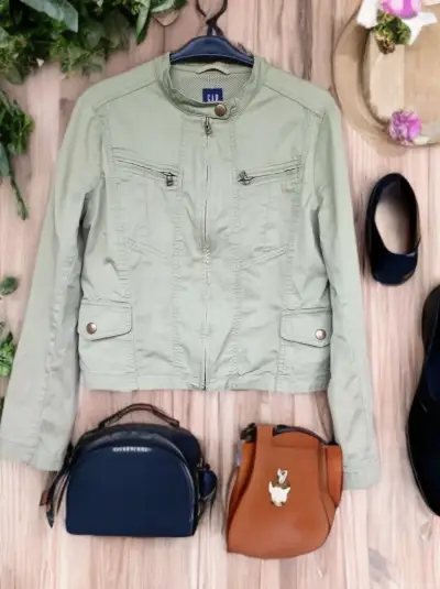 Chaqueta verde claro GAP - miniatura 1