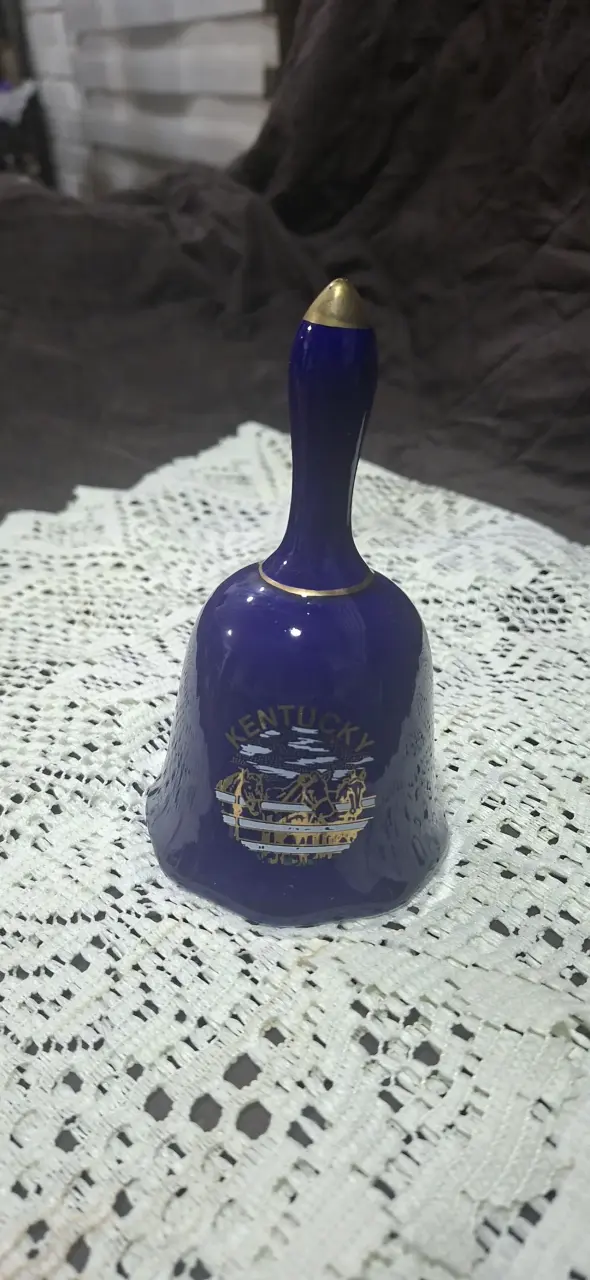 Campana decorativa Kentucky azul - 1