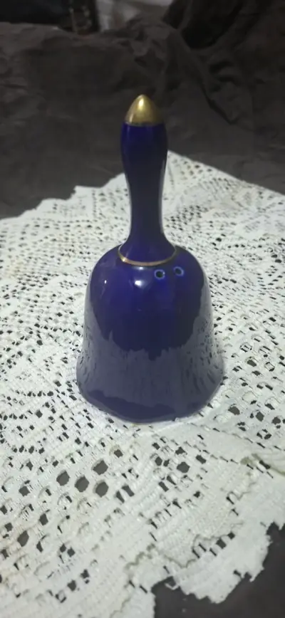 Campana decorativa Kentucky azul - miniatura 2