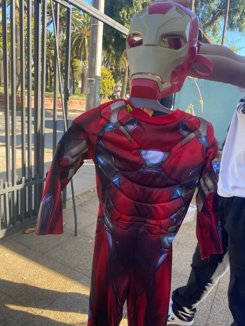 Disfraz infantil de Iron Man con Máscara - 1