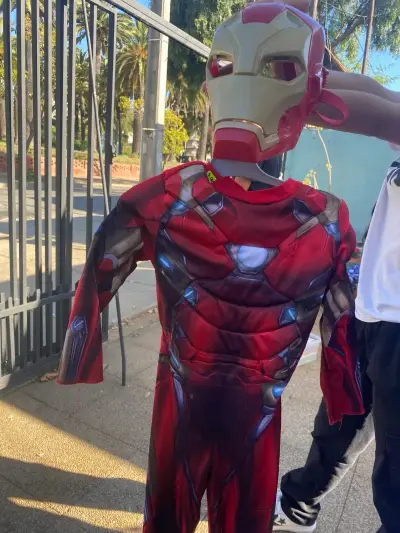 Disfraz infantil de Iron Man con Máscara - miniatura 1