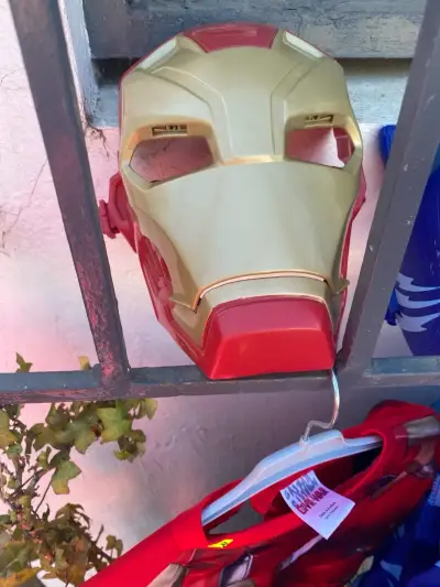 Disfraz infantil de Iron Man con Máscara - miniatura 2