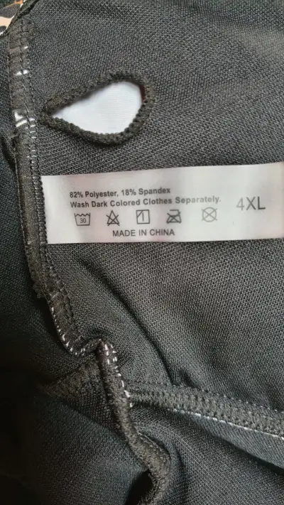 Traje de baño estampado animal print sin uso 4XL - miniatura 4