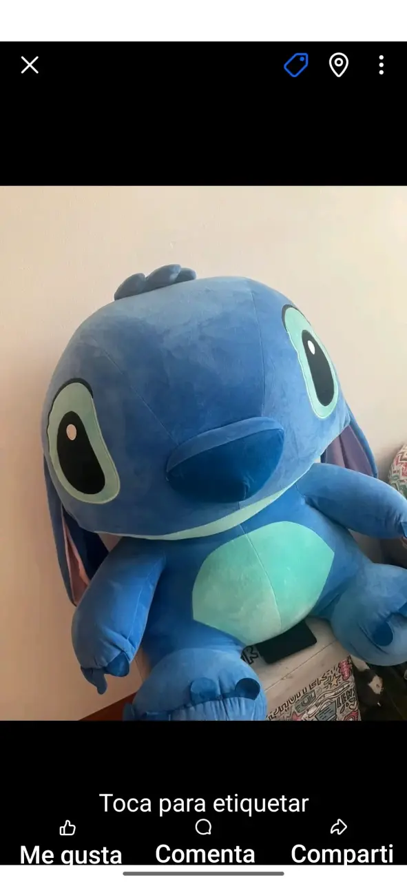 Peluche gigante azul