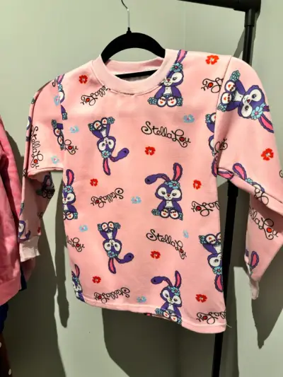 Pijama infantil estampado rosa - miniatura 1