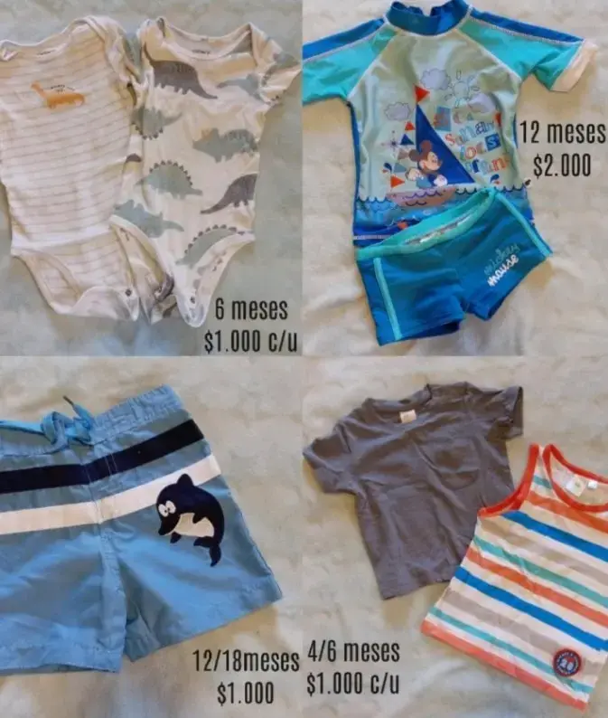 Ropa de bebé mixta 6-12 meses