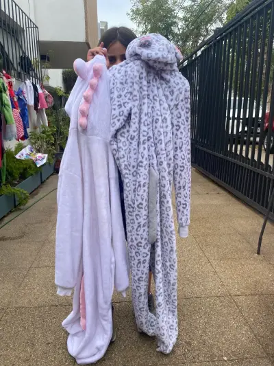 Pijamas de unicornio y leopardo - miniatura 1