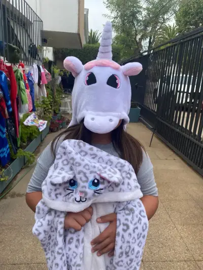 Pijamas de unicornio y leopardo - miniatura 2