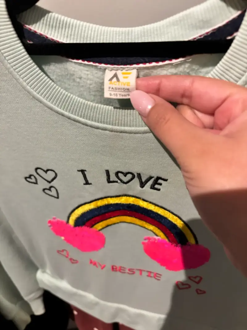 Vestido infantil estampado talla 9/10 - 2