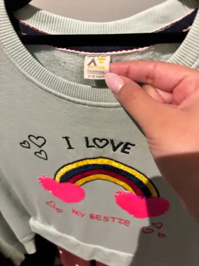 Vestido infantil estampado talla 9/10 - miniatura 2