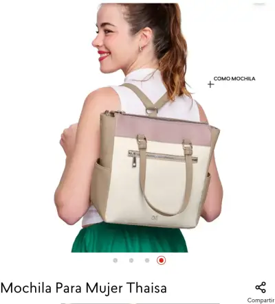 Mochila mujer estilo urbano - miniatura 1
