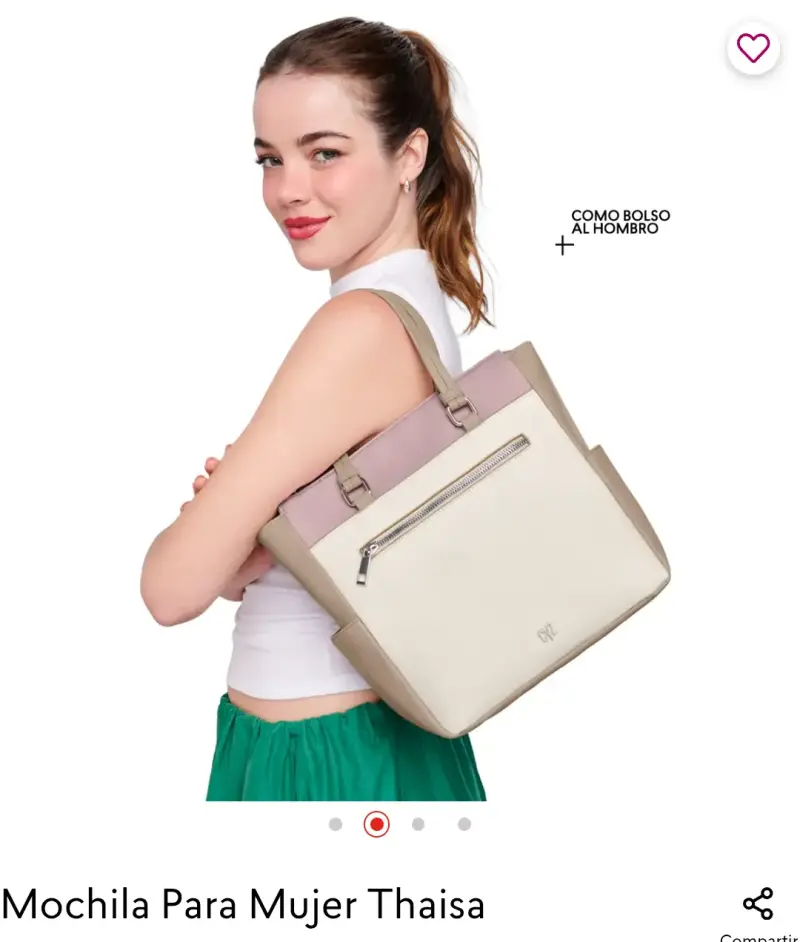 Mochila mujer estilo urbano - 3