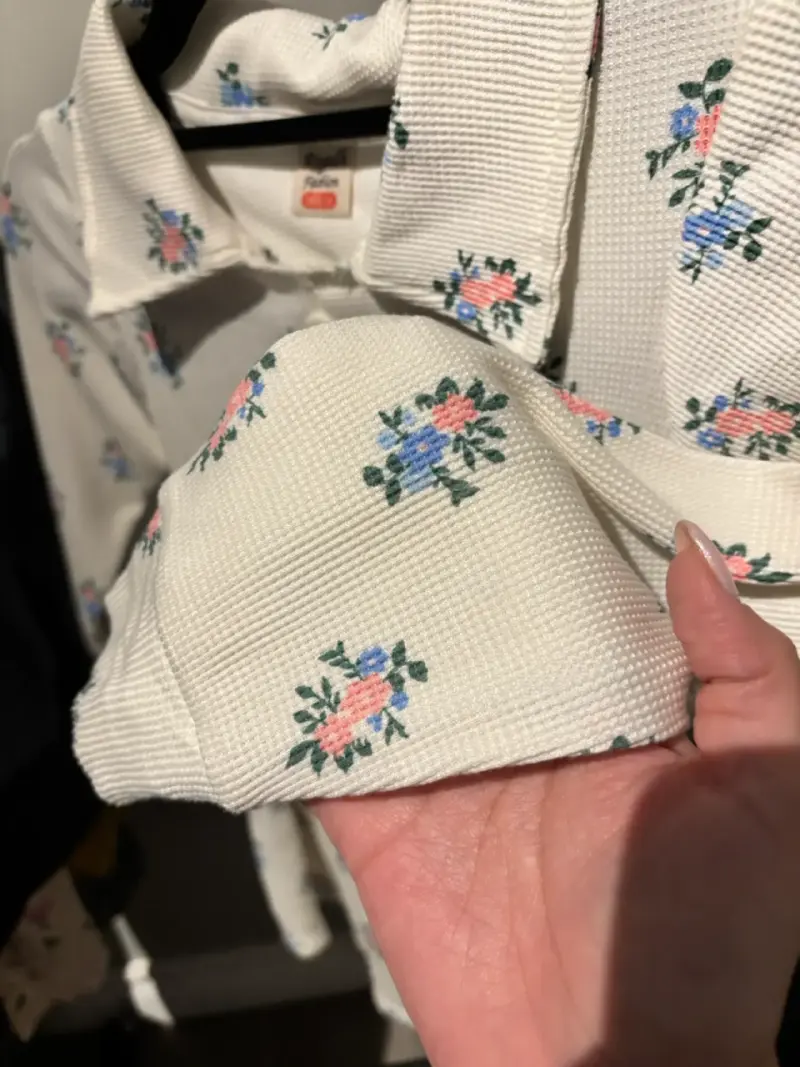 Vestido floral para niñas talla 4 - 2