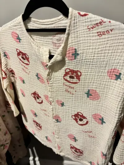 Camisa  infantil estampado manga 3/4 ideal talla 5 - miniatura 1