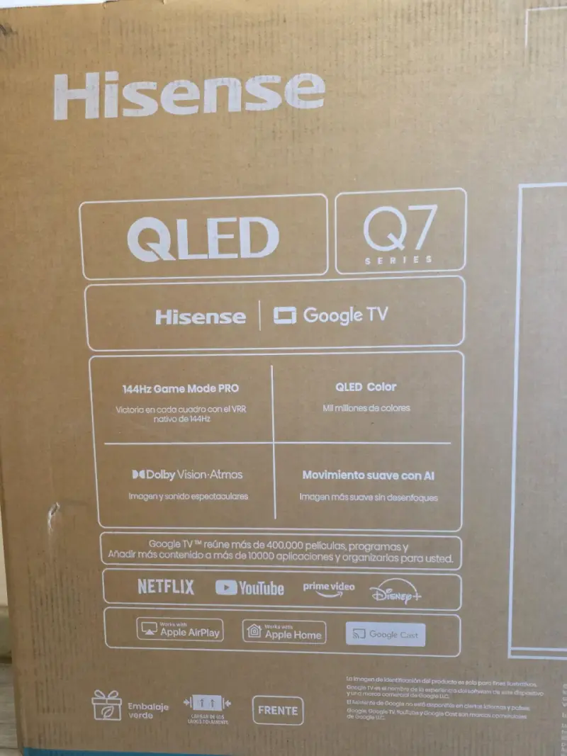 Smart TV Hisense 55 pulgadas - 3