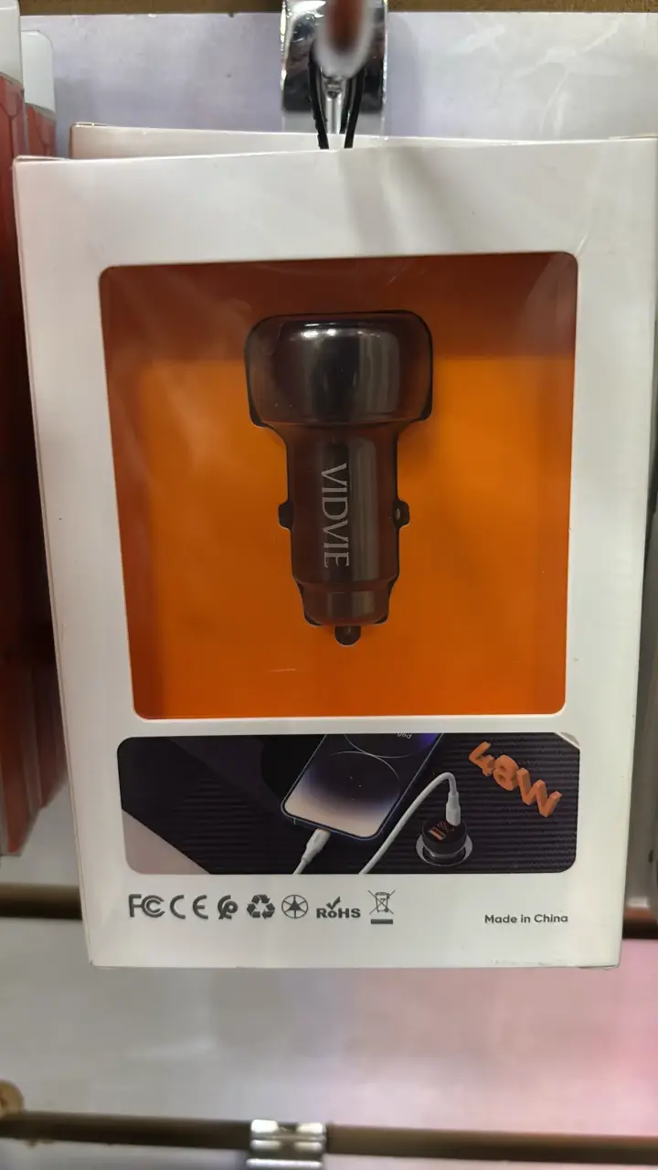 Cargador de auto Vidvie 48W